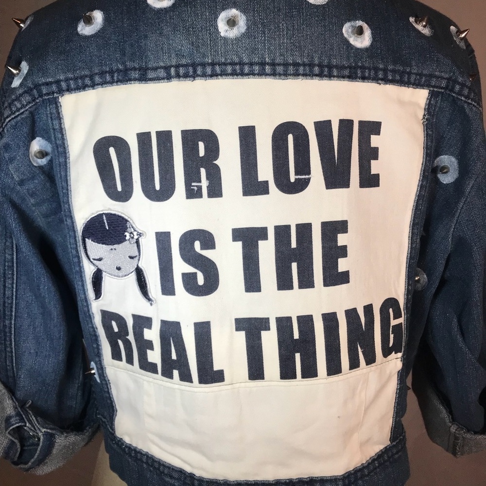 ALL EYES ON ME “Our Love Is The Real Thing”Jacket